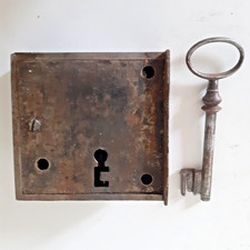 Serrure de porte ancienne  XIX