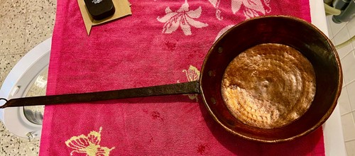 Poêle casserole cuivre - en,