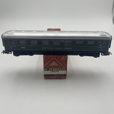 Vintage Metal Marklin HO Used 2nd Class Passenger Car #346/6