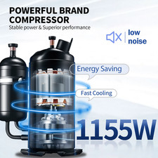 VEVOR Machine À Crème Glacée Sorbetière À Glace À L'Italienne3 Saveurs 22-30L/H