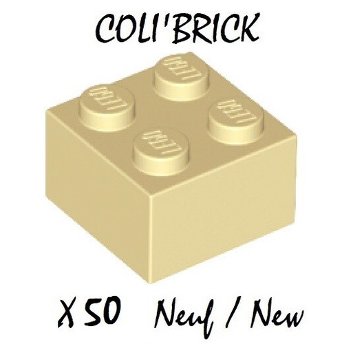 Lego 3003 50x briques - 50x,