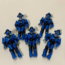 5Pcs Mega Bloks HALO Covenant Combat  Blue Elite Series 5 Figure Pro Builder Toy