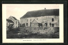 Old postcard Beton-Bazoches, Ferme de la Haute Maison 