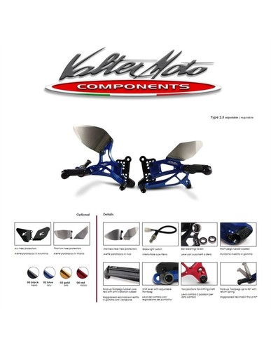 Peb005 valter moto rearsets - moto,