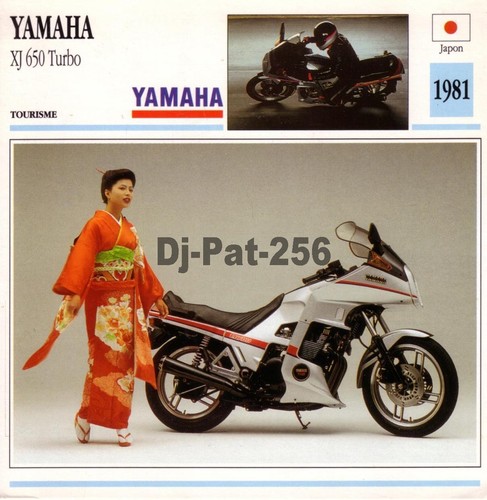 Fiche moto yamaha xj - fiche, :