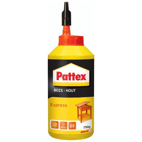 Colle bois express - bois, pattex