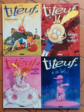 Lot de 4 BD Titeuf – Éditions Glénat