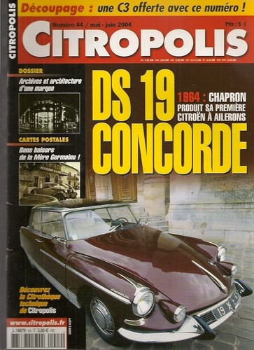 Citropolis citroen 19 - citroen, ds