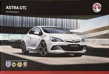 Vauxhall Opel Astra GTC Brochure Brochure Depliant 12/2013