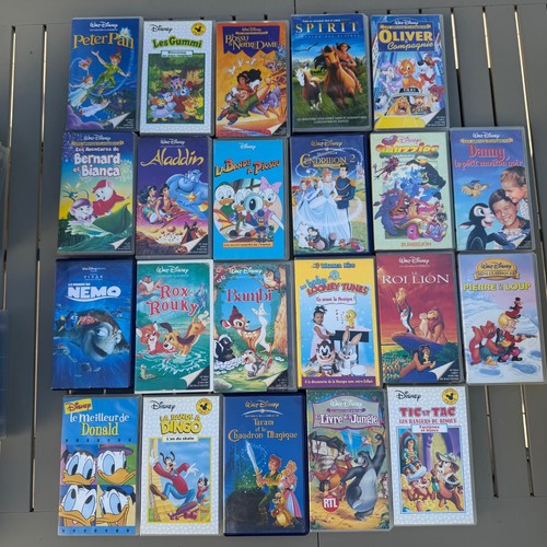 Lot cassettes vhs disney - 17,