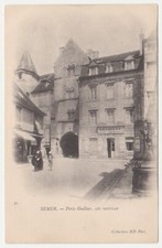 Old postcard 21 Semur Porte