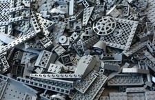 LEGO Vrac 250g gris foncé