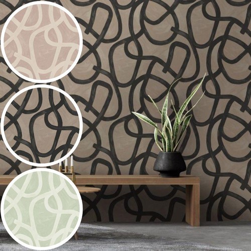Papier peint motifs - papier, À