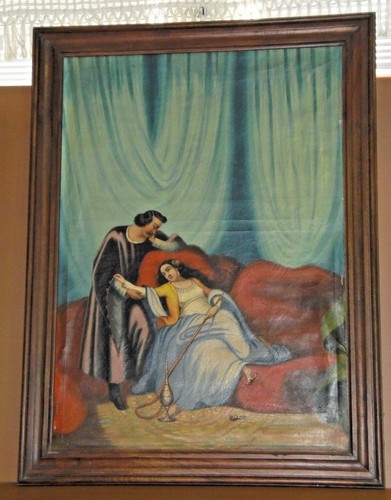 Cadre huile sur toile hst - *cadre,