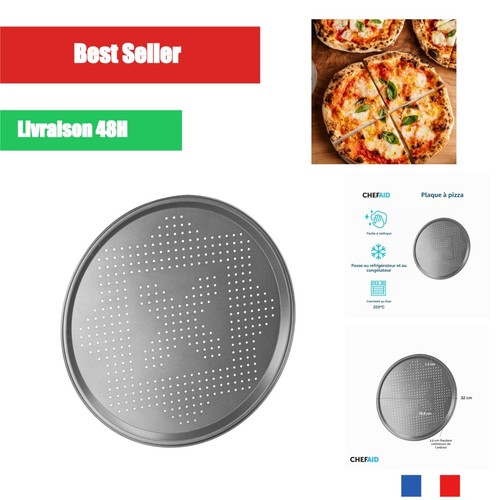 Plaque pizza perforée - à,