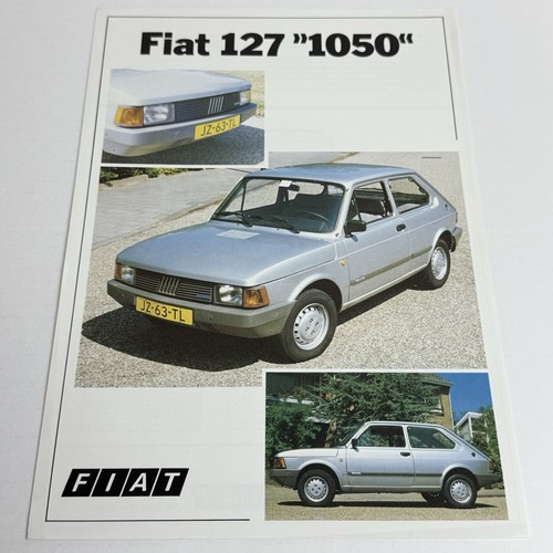 Fiat 127 1050 - sales, sheet