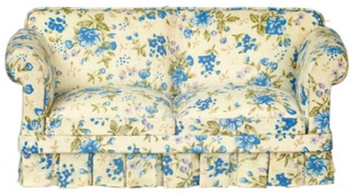 Maison poupées bleu - maison, de