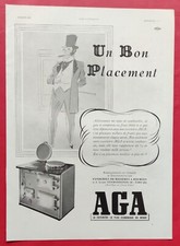 Cuisinière AGA Un bon placement  1938