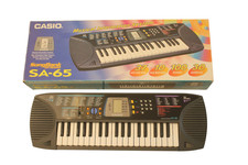 synthé vintage casio SA-65 de 1993 en parfait état de marche