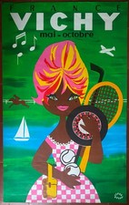Affiche FRANCE VICHY Lefor
