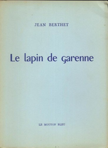 Lapin garenne jean - lapin,