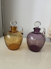 2 Carafe à Liqueur En Cristal