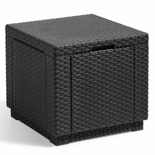 Pouf rangement cube couleur - pouf,