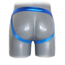 Jockstrap homme avec poche bombée métallique (S)