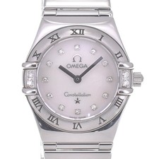 OMEGA Constellation Mini My Choice 1566.76 Diamond Quartz Ladies Watch A#141244