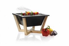 barbecue carré de table au