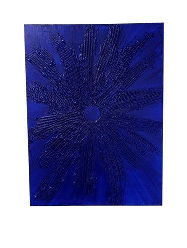 Yves klein bleu foncé tableau - bleu,