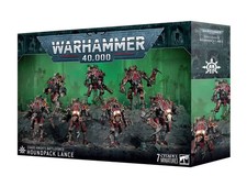 Chaos Knights Battleforce Houndpack Lance Warhammer 40K Box from U.K.