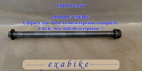 Axe roue arriere - de,