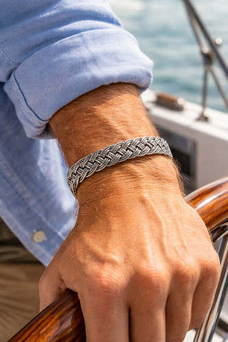 Bracelet manchette homme - , en