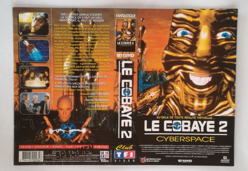 Jaquette vhs cobaye 2 - le,