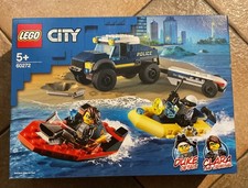 BOITE SET NEUF LEGO CITY 60272 ELITE POLICE BOAT TRANSPORT BATEAU