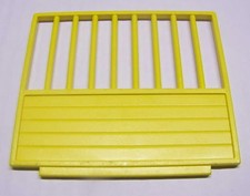 PLAYMOBIL (T2102) EQUESTRIAN CENTER - Yellow Grid Separator Box Ranch 3436 3775