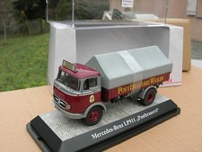 PREMIUM ClassiXXs 1/43 CAMION  MERCEDES BENZ LP 911 PLATEAU Baché BIERE  POSTE !
