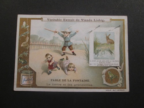 Liebig fable la fontaine - -,