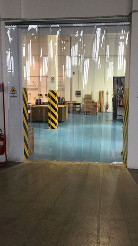 Porte industriel strisce pvc - porte,