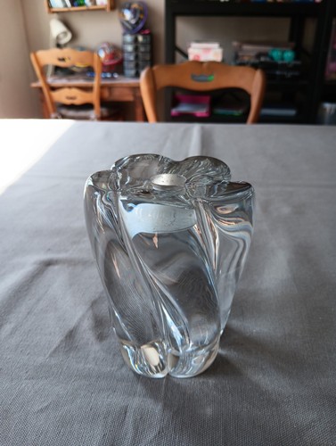 Bougeoir cristal daum nancy - en,