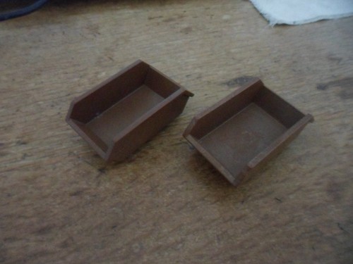 Bacs chantier marron - bacs,
