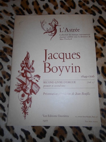 Jacques boyvin - boyvin, (1649-1706)