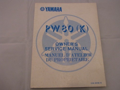 Yamaha pw80 manuel - (k),