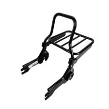 Hogworkz Black Easy Detachable Sissy Bar Backrest Harley-Davidson Softail 18-Up