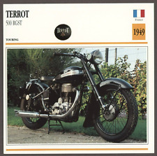 Terrot  1949  500 RGST  Edito Service Atlas Motorcycle Card