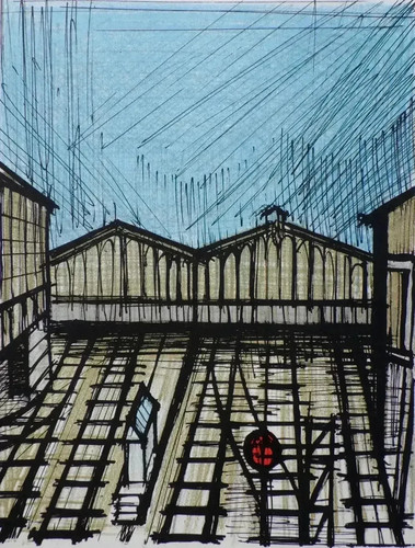 Bernard buffet la cour - buffet,