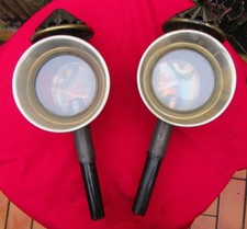 paire de lanternes de calèche