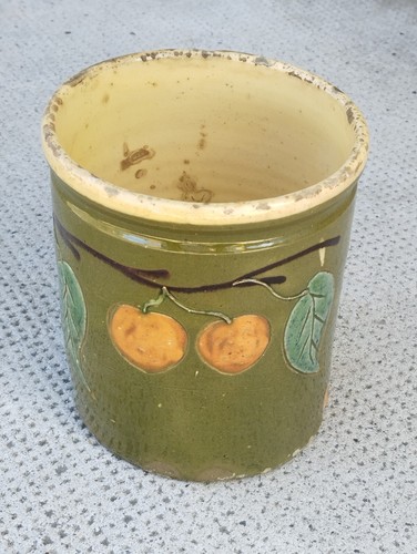 Pot confiture vert cerise art - cerise?,