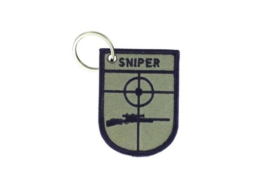 Porte cle cles clef - , brode